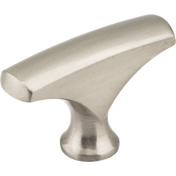 Elements By Hardware Resources 1-5/8" Overall Length Satin Nickel Aiden Cabinet "T" Knob 993SN